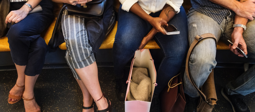 People of public transport.