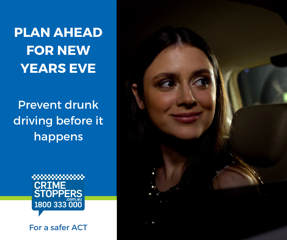 Plan ahead for New Years Eve