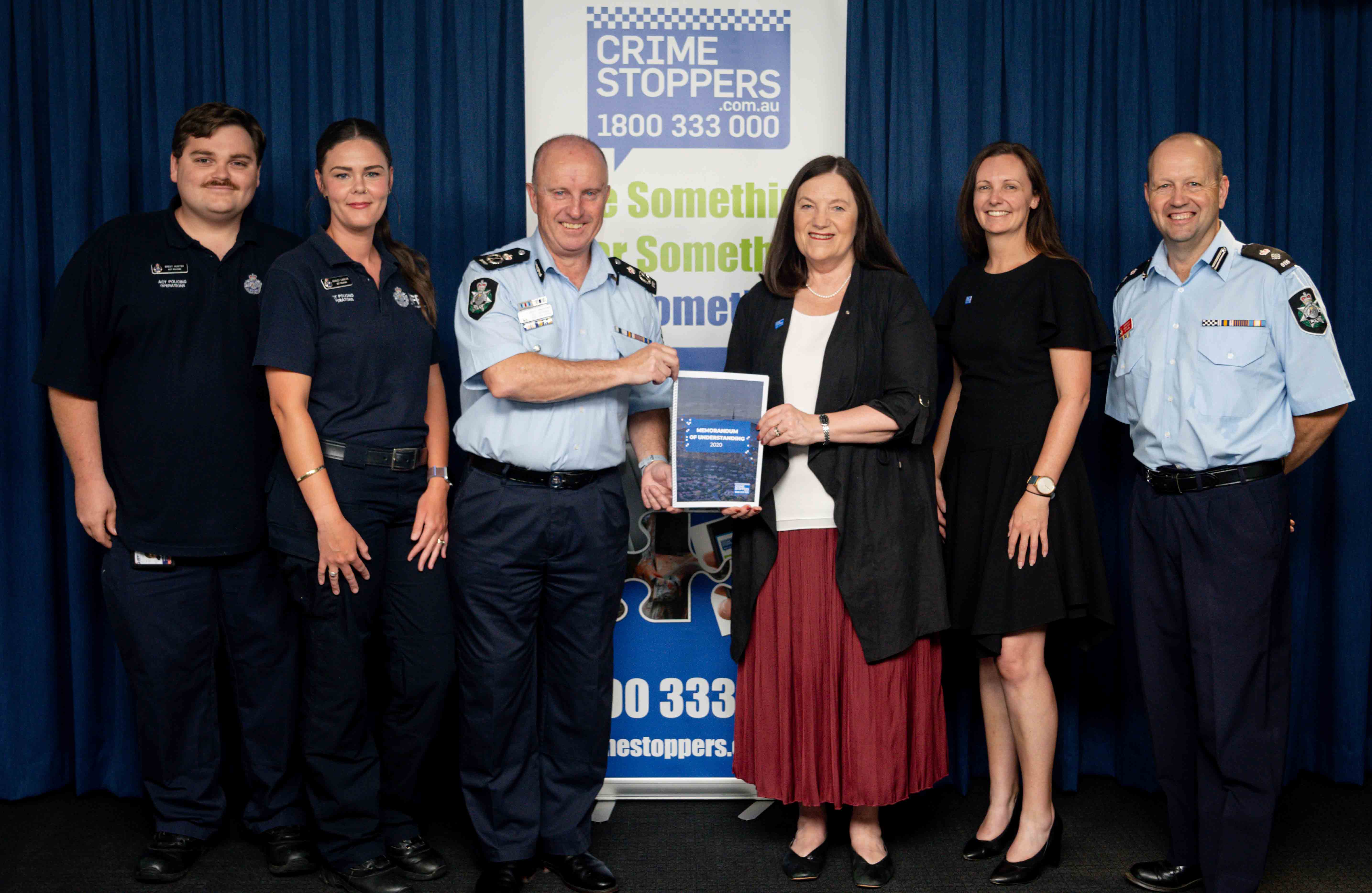 Crime Stoppers ACT proud to Strengthen Relationship with ACT Policing