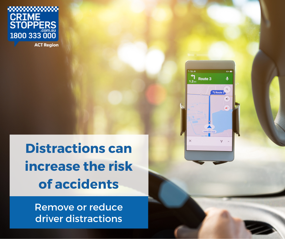 Remove and reduce driver distractions