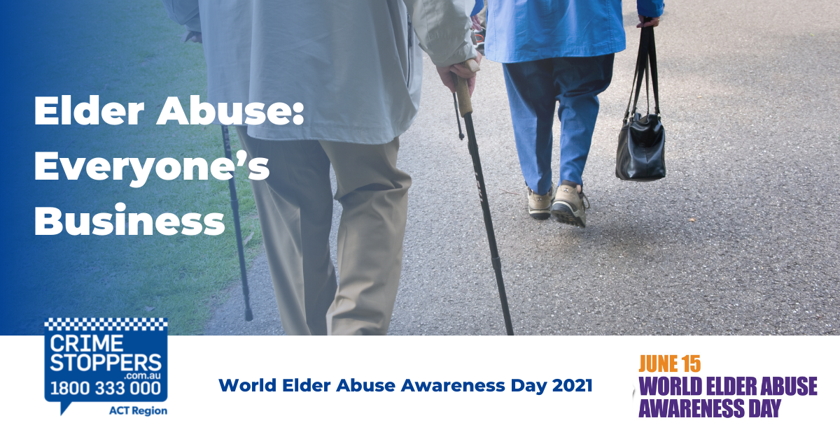 Elder abuse is everyone’s business