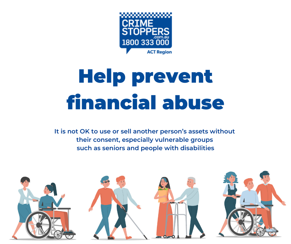 Prevent financial abuse