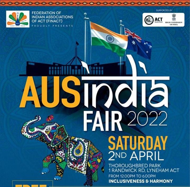 CSACT Proudly Supports the 2022 AusIndia Fair