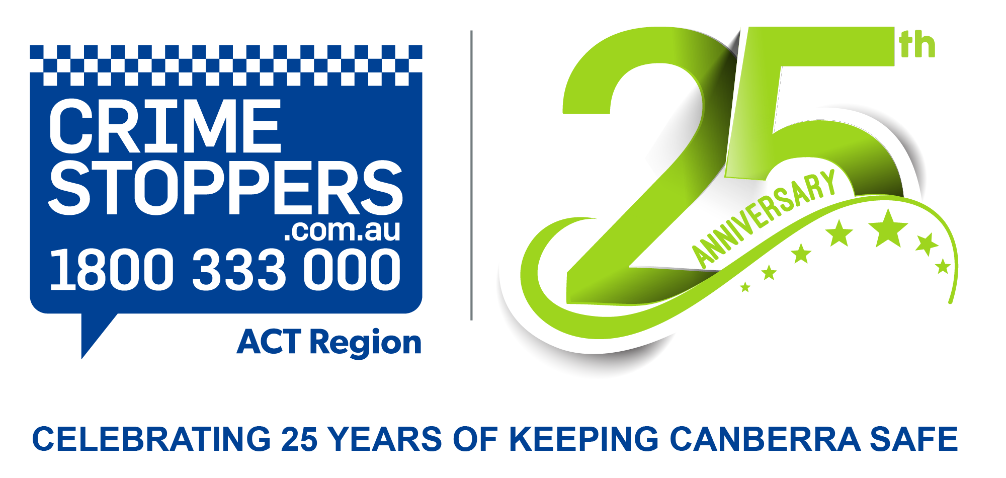 Celebrating 25 Years of Keeping Canberra Safe • Crime Stoppers ACT