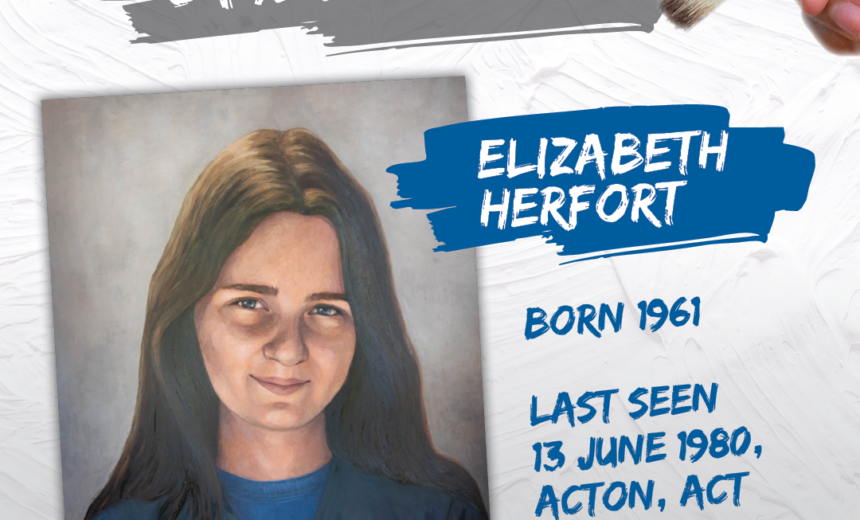 National Missing Person Week – Elizabeth Herfort